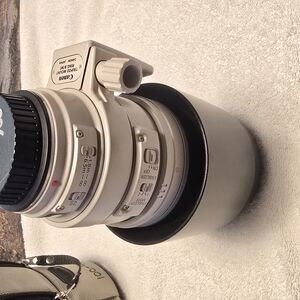 Canon 100-400mm White Camera Lens